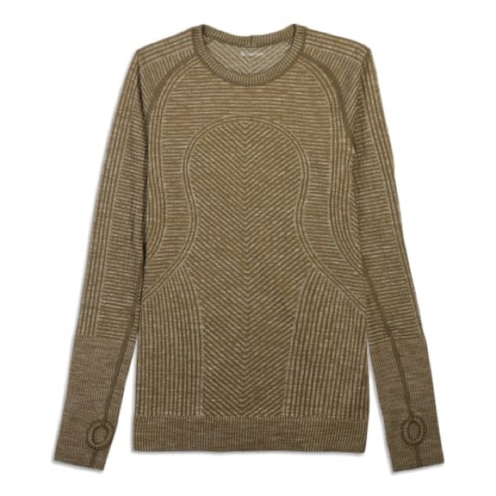 Lululemon Rest Less Pullover Size 10 Olive